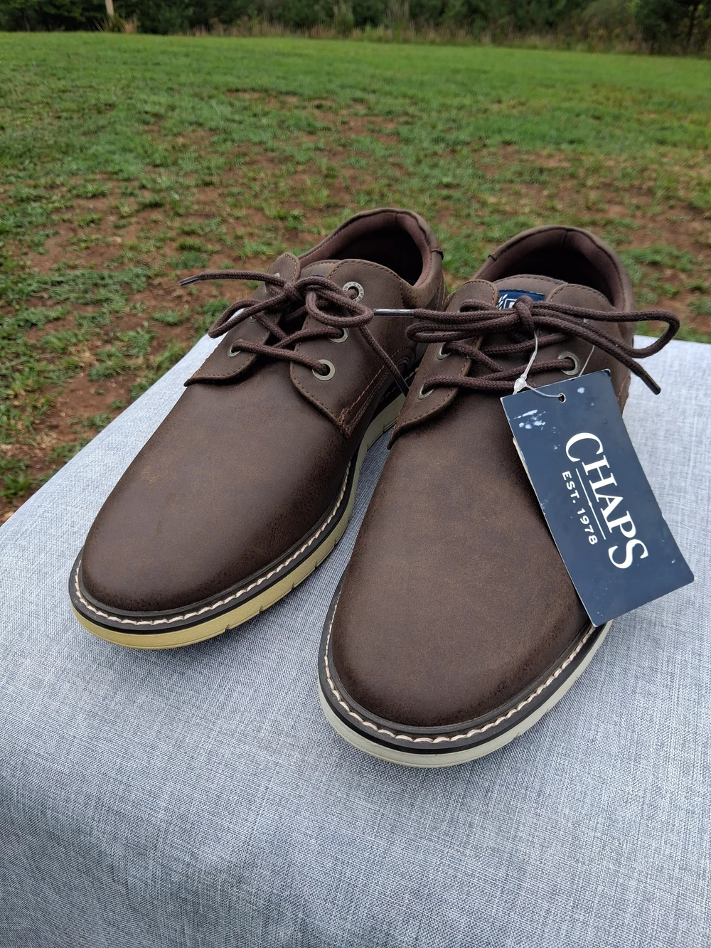 Chaps Riccardo Flexx Men's Lace-Up Casual Shoes Size 7 1/2
